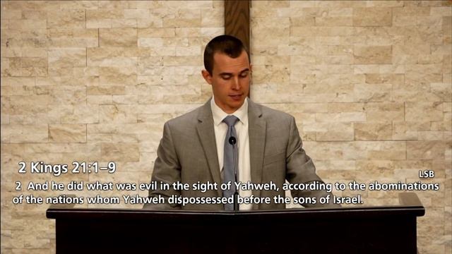 "I Did Not Come To Call The Righteous" (2 Kings 21:1-9) | Pastor Henry Anderson смотреть онлайн