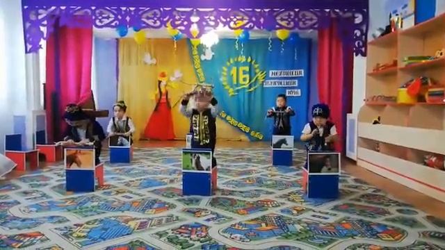 "Гулдер-ай" ересек тобының балалары "Тұлпарым" биімен смотреть онлайн