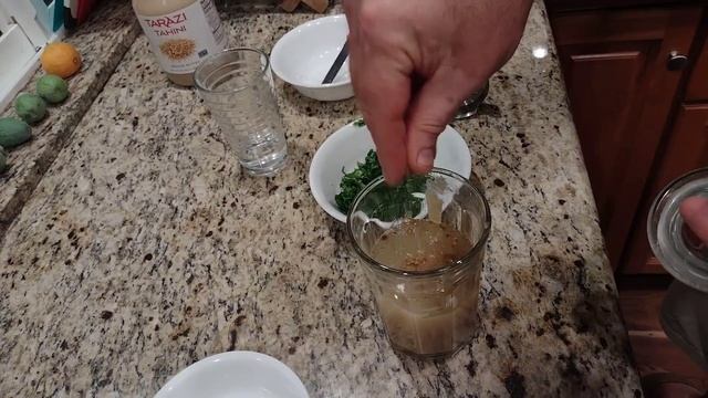 Тахини соус лучший рецепт с лимон чеснок петрушка Быстро I Tahini sauce dip dressing for any dishes смотреть онлайн