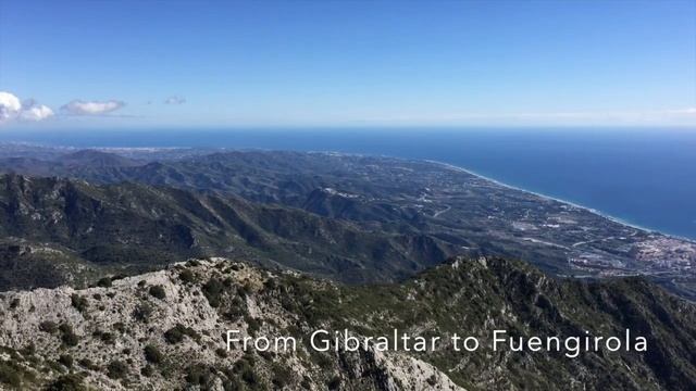 Hike Istan to La Concha in Marbella, Spain смотреть онлайн