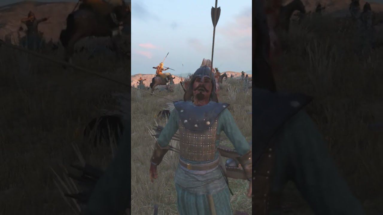ЖЕСТОКАЯ БИТВА В M&B 2: Bannerlord #shorts смотреть онлайн