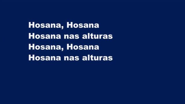 Hosana - Português (Hosanna I See The King Of Glory) - Karaokê Saxofone Alto Instrumental Hillsong смотреть онлайн