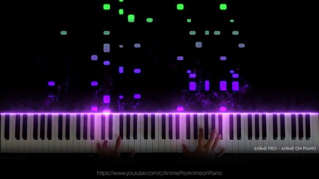 Black Catcher - Black Clover OP 10 | Vickeblanka (piano) смотреть онлайн