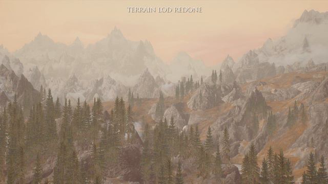 Skyrim SE Mods: Terrain LOD Redone