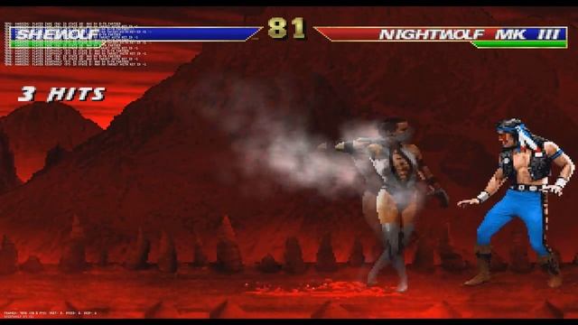 Mortal Kombat mugen char demostration(WOMAN SMOKE(SHEWOLF)) смотреть онлайн