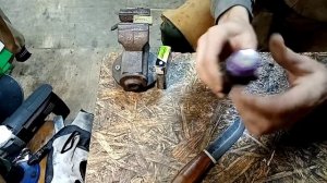 Пропитка  рукояти  ножа, как делаю я