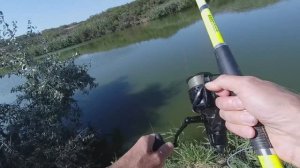 Рыбалка Ставропольский Край пруд пеньки 3 часть 2020 год