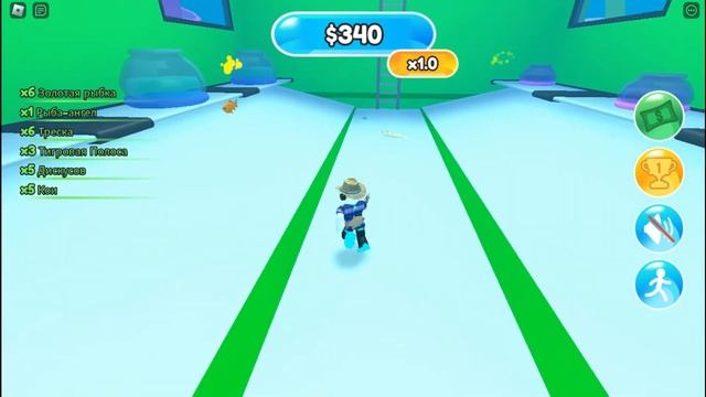 ВЫРАСТИЛ МЕГА ДОРОГУЮ РЫБУ В Роблокс Fish Aquarium Tycoon Roblox смотреть онлайн