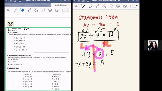 Week 5- Activity 14 Linear Equation in two Variables смотреть онлайн