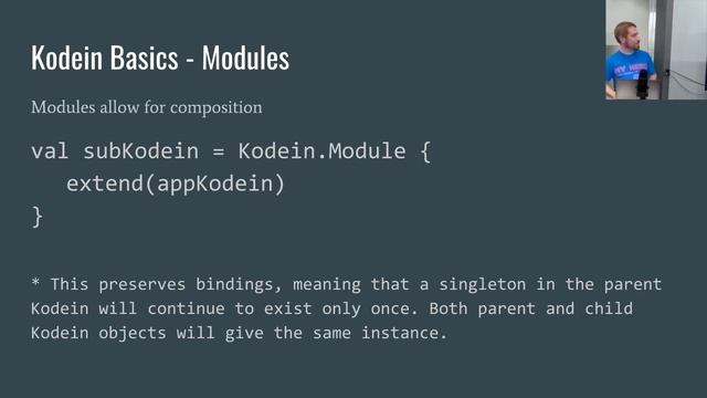 Kodein - Kotlin Dependency Injection смотреть онлайн