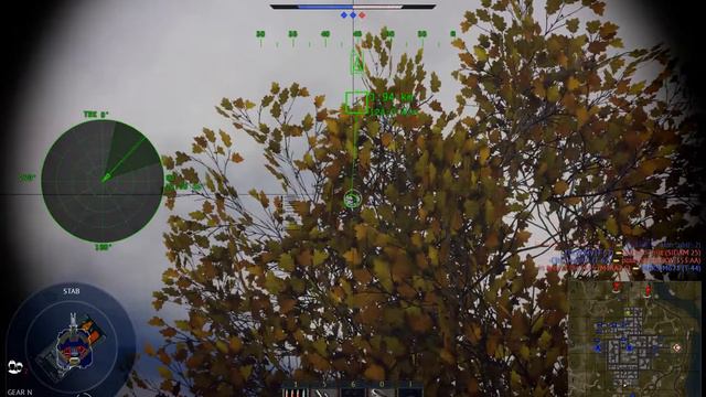 War Thunder ZSU-23-4 "Shilka" - kill 1 смотреть онлайн