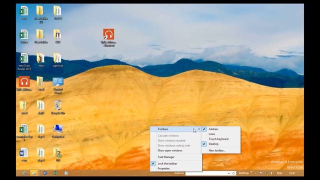 WINDOWS 8 - 2 Task bar смотреть онлайн