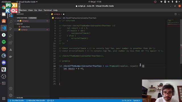 Curso JavaScript Básico 28 - Promises смотреть онлайн