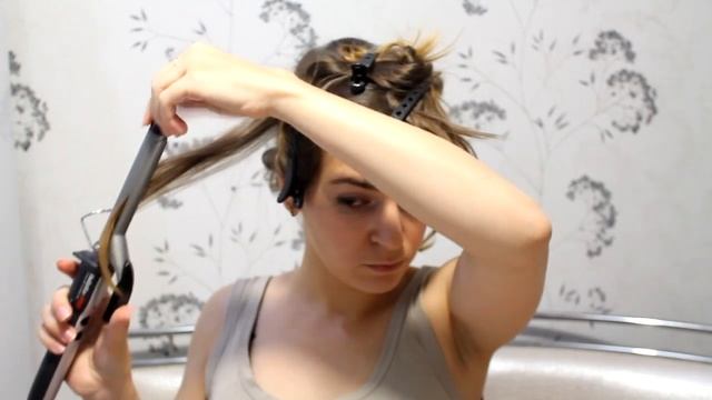 Мой вариант праздничного пучка | Прическа своими руками | Волосы средней длины смотреть онлайн