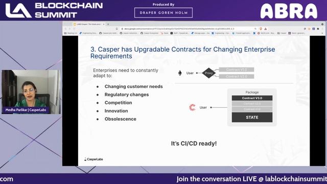 Casper - The future-proof Blockchain | LA Blockchain Summit смотреть онлайн