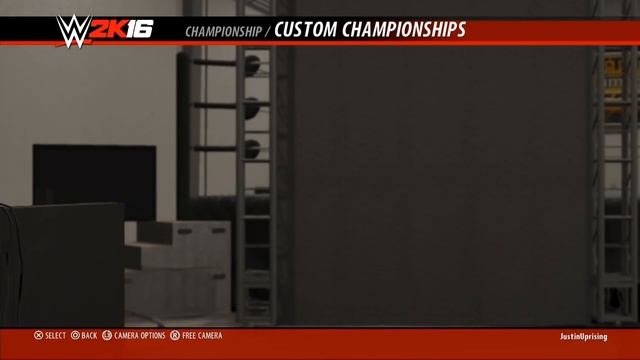 WWE Women's Championship Creation Tutorial- WWE 2K16 Creation смотреть онлайн