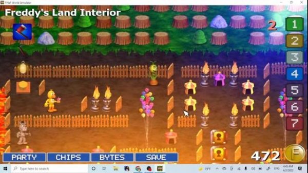 FNAF World Simulator Full Game Walkthrough No Commentary