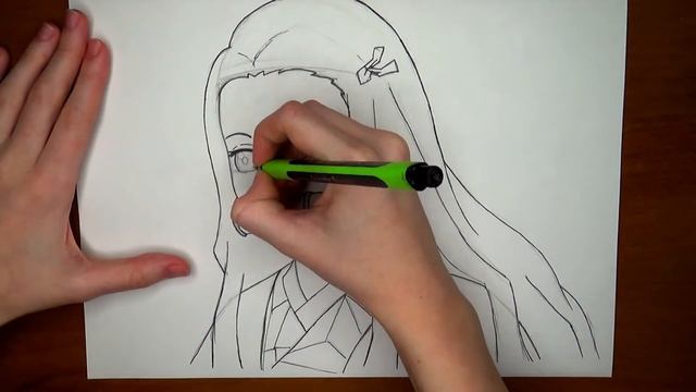 How to draw NEZUKO | DEMON SLAYER | Как нарисовать Незуко Камадо смотреть онлайн