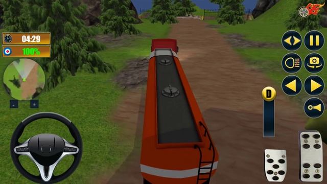 Offroad Oil Tanker Cargo Truck Driving - Transport Truck Drive 3D Game | Android Gameplay смотреть онлайн