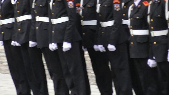 Смотр строя и песни. Марш Победителям! смотреть онлайн