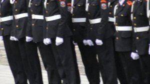 Смотр строя и песни. Марш Победителям!