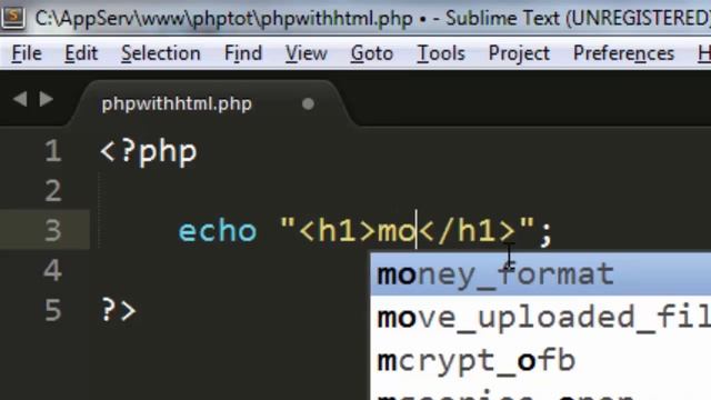 دورة php - الدرس 3 (دمج html مع php) смотреть онлайн