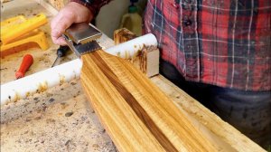Изготовление доски с зажимом для чистки рыбы