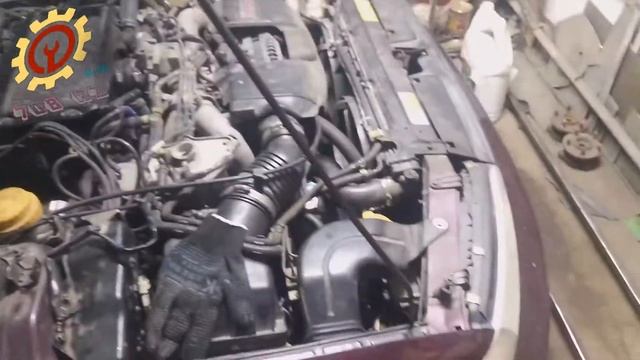 Как промыть систему охлаждения двс, Subaru legacy b3. смотреть онлайн