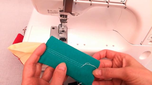 Шитьё на разных тканях (Janome CoverPro Lux) смотреть онлайн