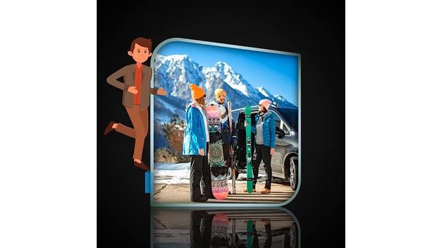Пример видео фотоальбома с анимированными персонажами смотреть онлайн