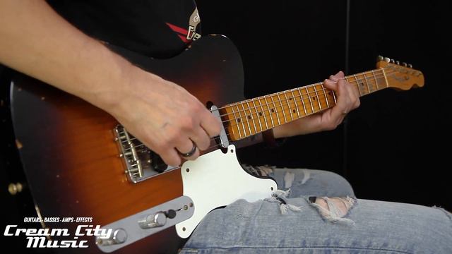 TONE CHECK: Fender Custom Shop Roasted Pine Double Esquire Demo | No Talking смотреть онлайн