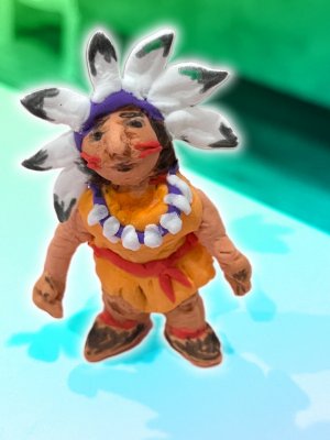 Индеец и акула