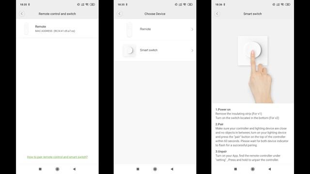 Беспроводный диммер Yeelight YLKG08YL для управления умными люстрами смотреть онлайн