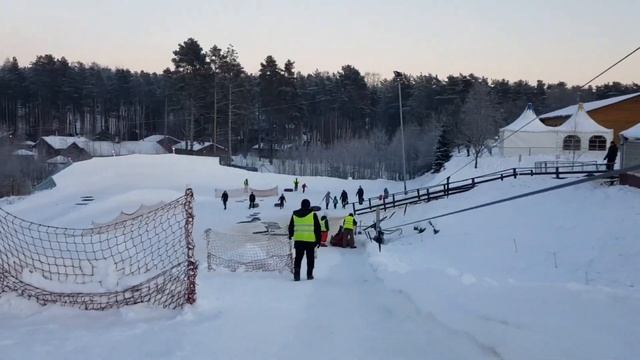 ВЛОГ СЕВЕРНЫЙ СКЛОН 2021 ❄ / Катаемся НА ВАТРУШКАХ ? / Горнолыйжный КУРОРТ ? смотреть онлайн
