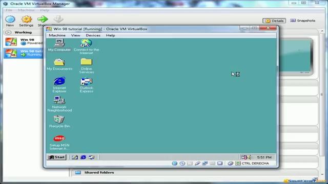 Install Windows 98 (and play old win games) with VirtualBox - Squakenet.com tutorial смотреть онлайн