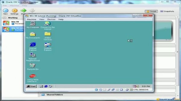 Install Windows 98 (and play old win games) with VirtualBox - Squakenet.com tutorial