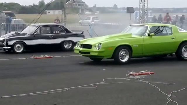 1200hp Ford escort Enke-werke pro chargervs, jurgen's camaro смотреть онлайн