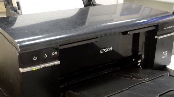 Epson Как прочистить головку принтера программно / Cleaning epson head software