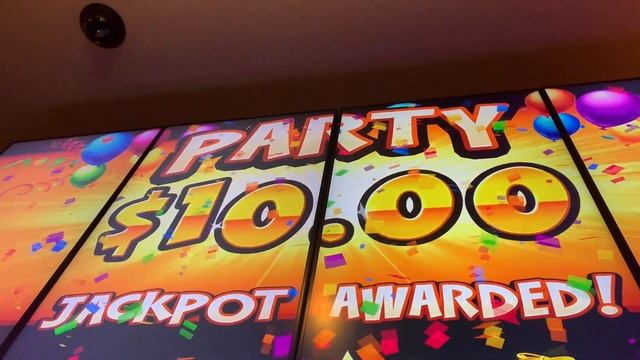 Jackpot Party Ultimate Party Spin - AWESOME WIN ON 75c BET!!! смотреть онлайн