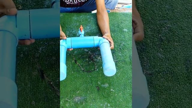 Free electricity | I turn PVC pipe into a water pump at home free no need electricity power short смотреть онлайн