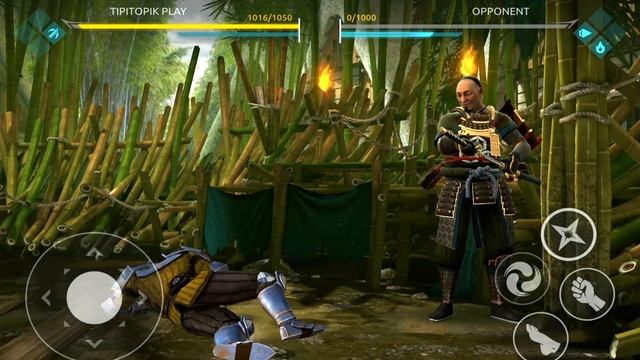 Игра Shadow Fight Arena тренировка и первый взгляд смотреть онлайн