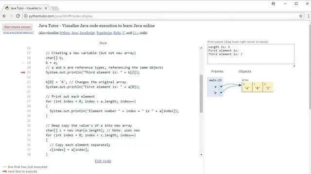 Java Arrays Visualization смотреть онлайн