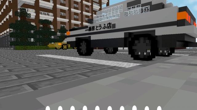 Initial D Rage Your Dreams Minecraft Note Blocks | Minecraft Initial D Animation | (Full Octave) смотреть онлайн