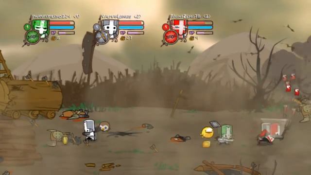 Castle Crashers: (Part 1) Jared Died RIP смотреть онлайн