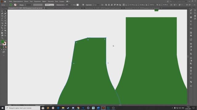 Экспресс уроки иллюстратор #2 - Пропали опорные точки на объектах в Illustrator смотреть онлайн