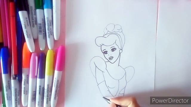 Как нарисовать Золушку? смотреть онлайн