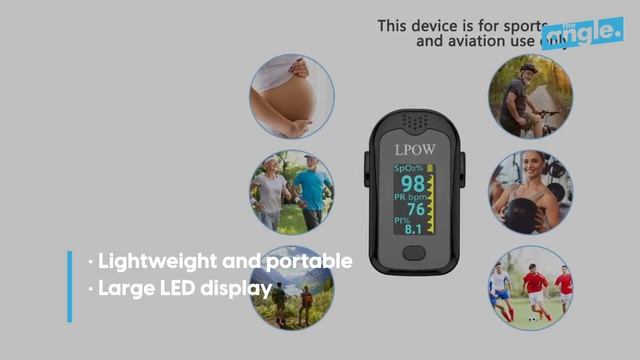 Zacurate Pro Series 500DL Fingertip Pulse Oximeter Blood Oxygen Saturation Monitor with Silicon смотреть онлайн