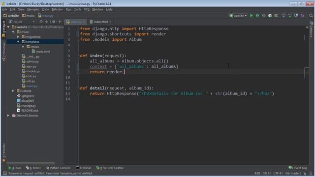 Django Tutorial for Beginners | Lesson 15 - Render Template Shortcut смотреть онлайн