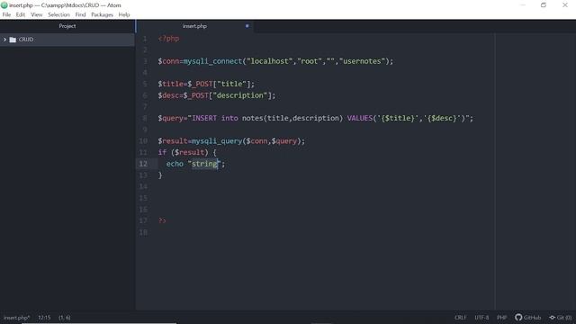 Android Studio Php My Sql CRUD | Inserting Data in Database | Code The World смотреть онлайн