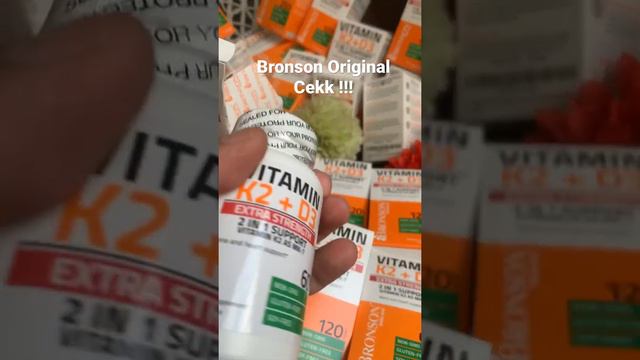 Cara Cek Keaslian Vitamin D3 K2 MK-7 10.000 IU Bronson USA смотреть онлайн